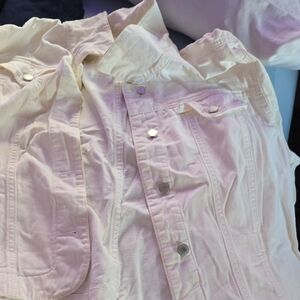 Charter Club Off-White Cotton Jacket